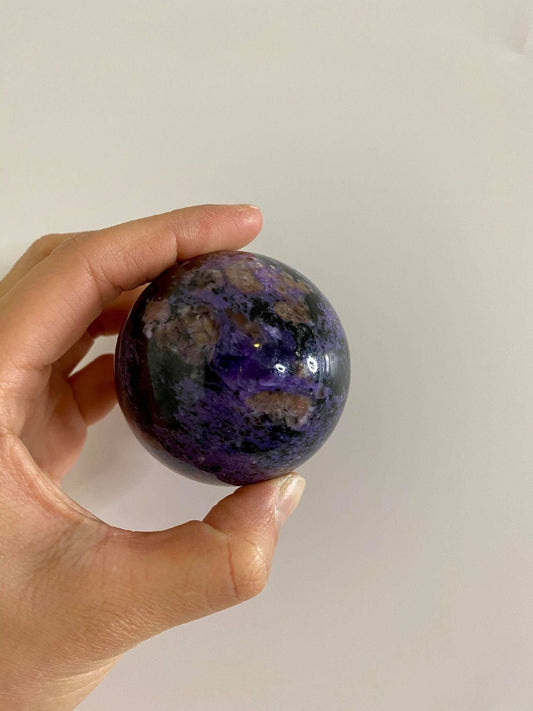 Charoite High Quality Sphere