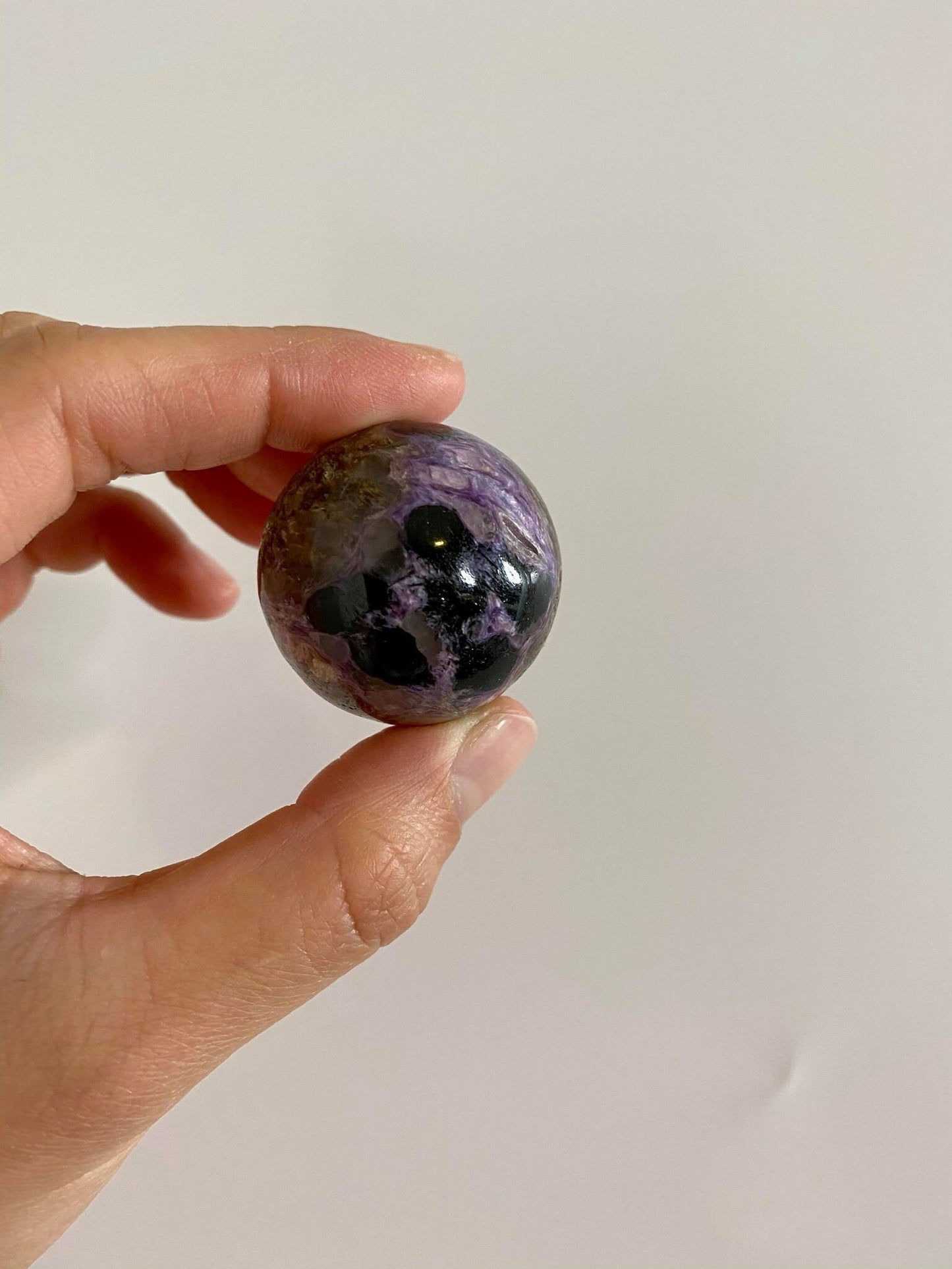 Charoite High Quality Small Sphere