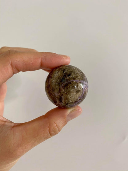 Charoite High Quality Small Sphere