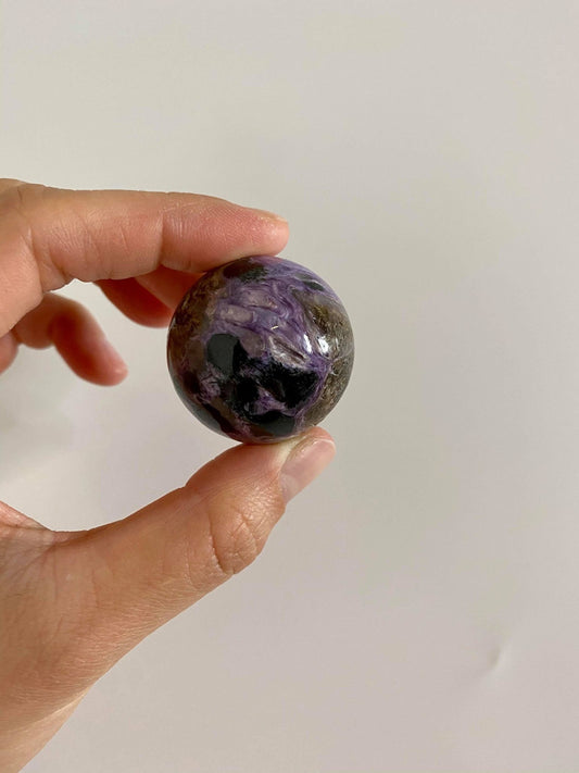 Charoite High Quality Small Sphere