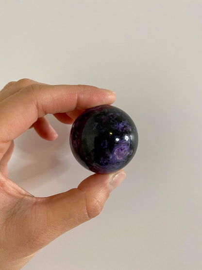 Charoite High Quality Small Sphere