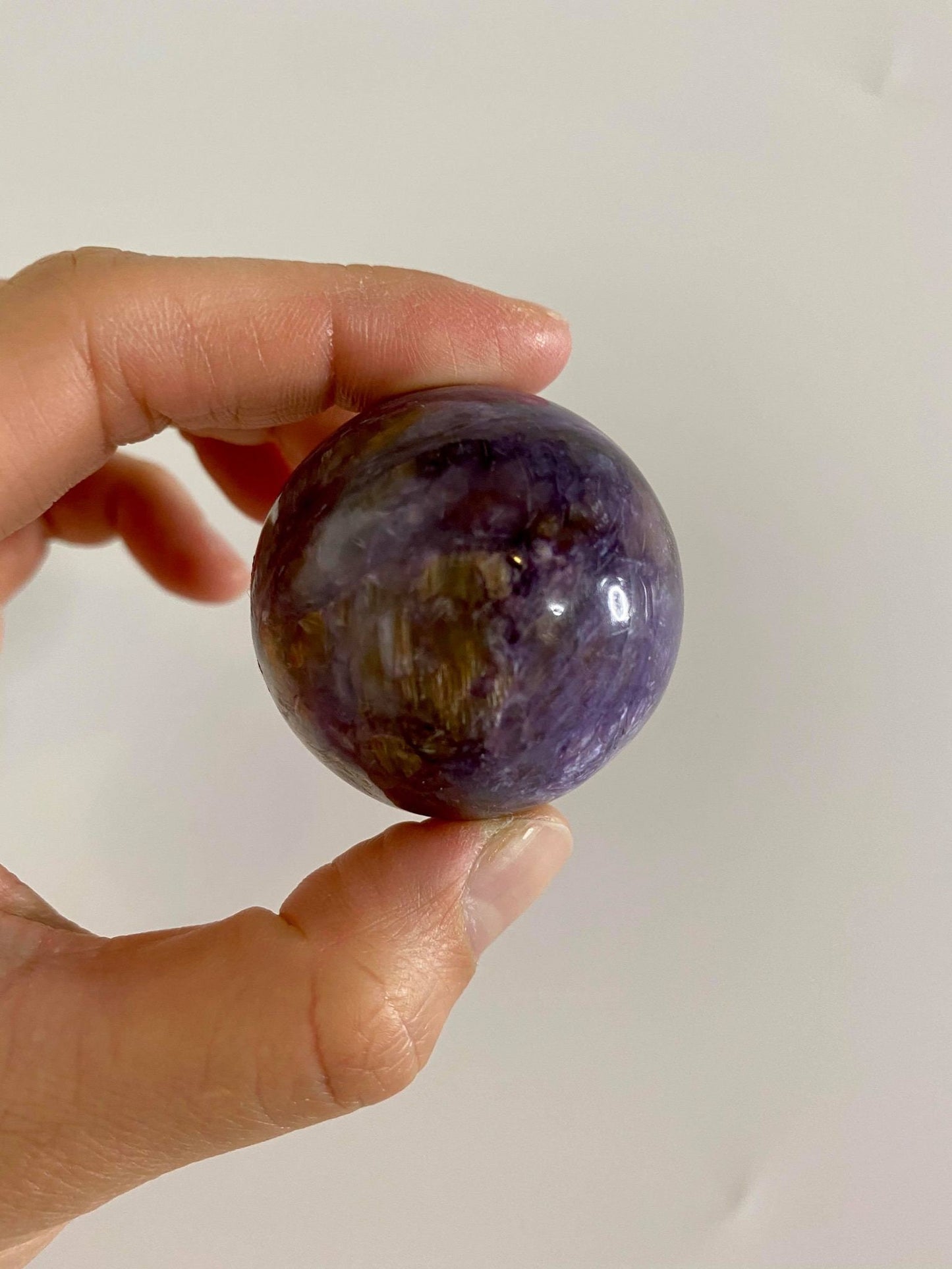 Charoite High Quality Small Sphere