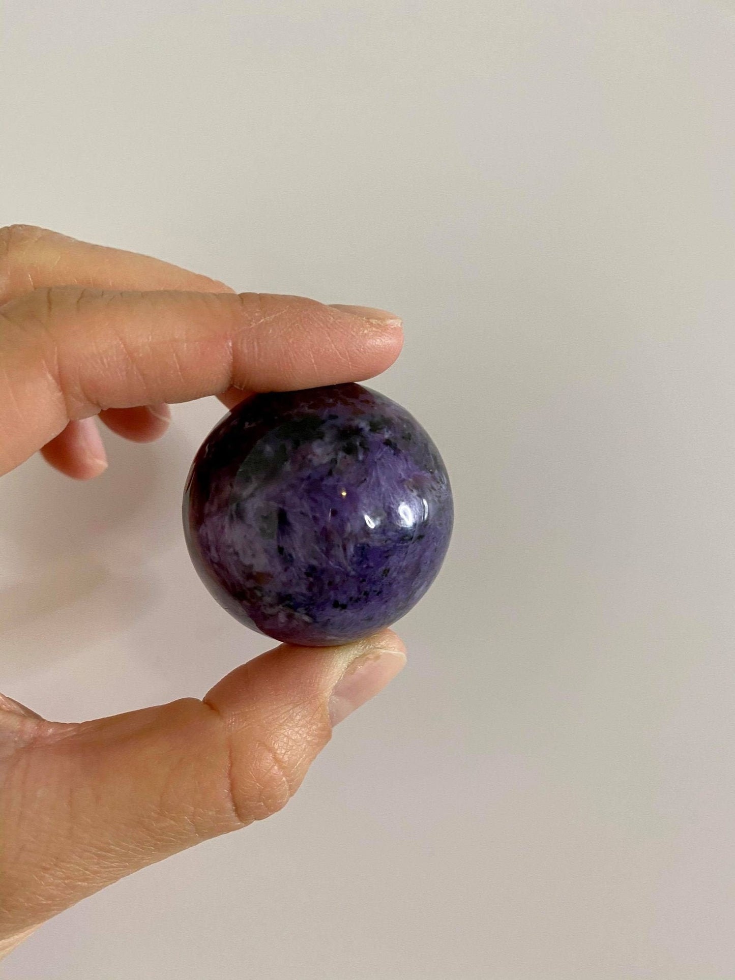 Charoite High Quality Small Sphere