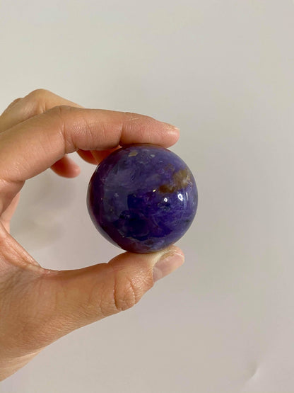 Charoite High Quality Small Sphere