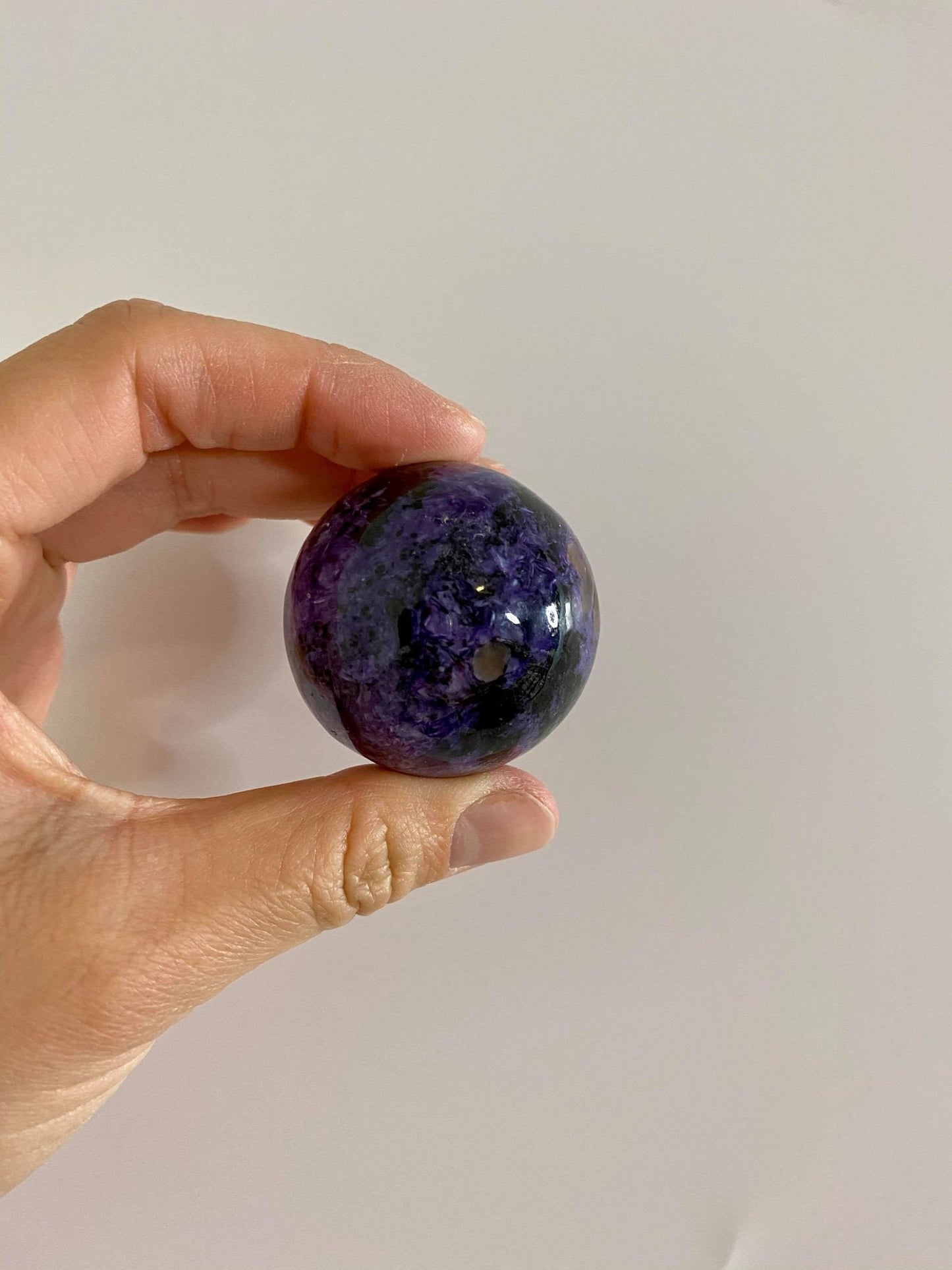 Charoite High Quality Small Sphere