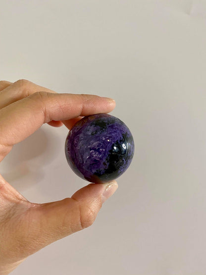 Charoite High Quality Small Sphere