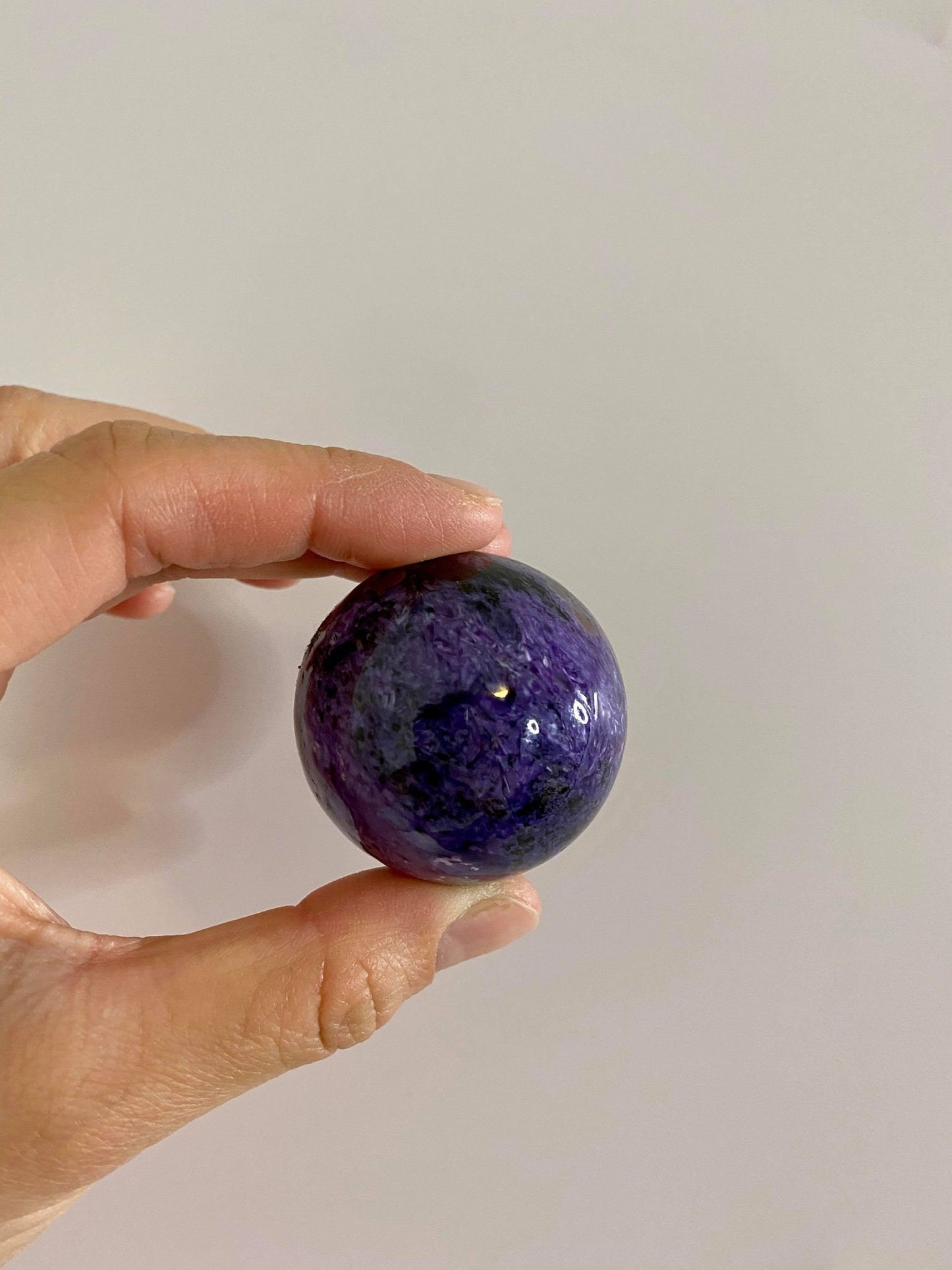 Charoite High Quality Small Sphere