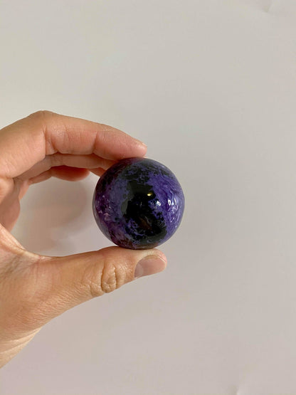 Charoite High Quality Small Sphere