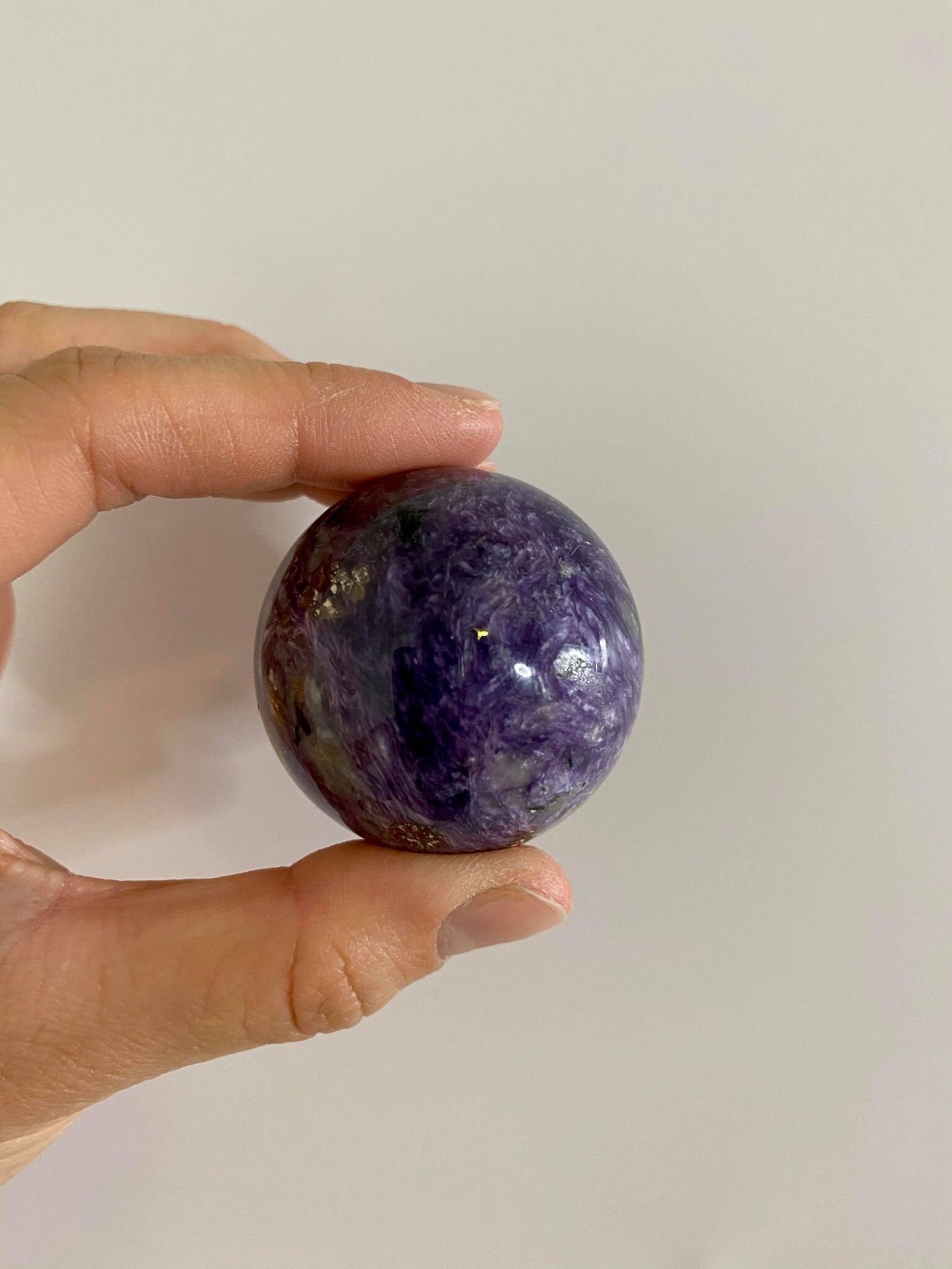 Charoite High Quality Small Sphere