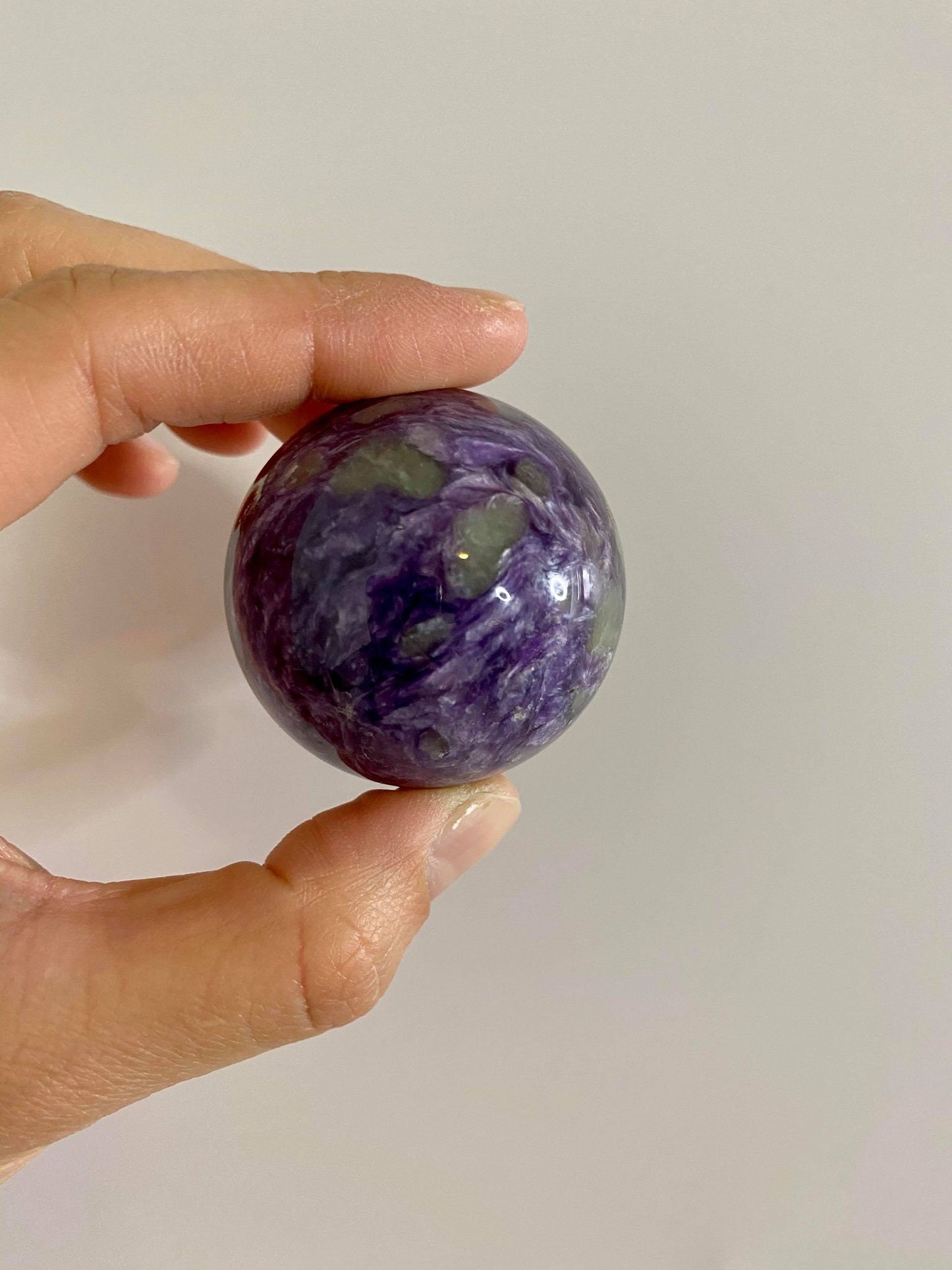 Charoite High Quality Small Sphere