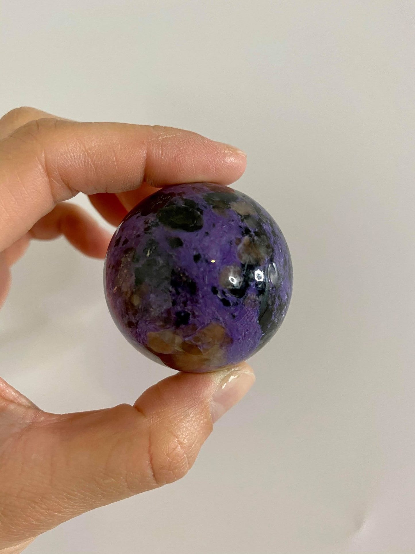 Charoite High Quality Small Sphere