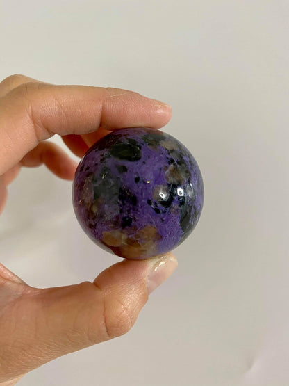 Charoite High Quality Small Sphere