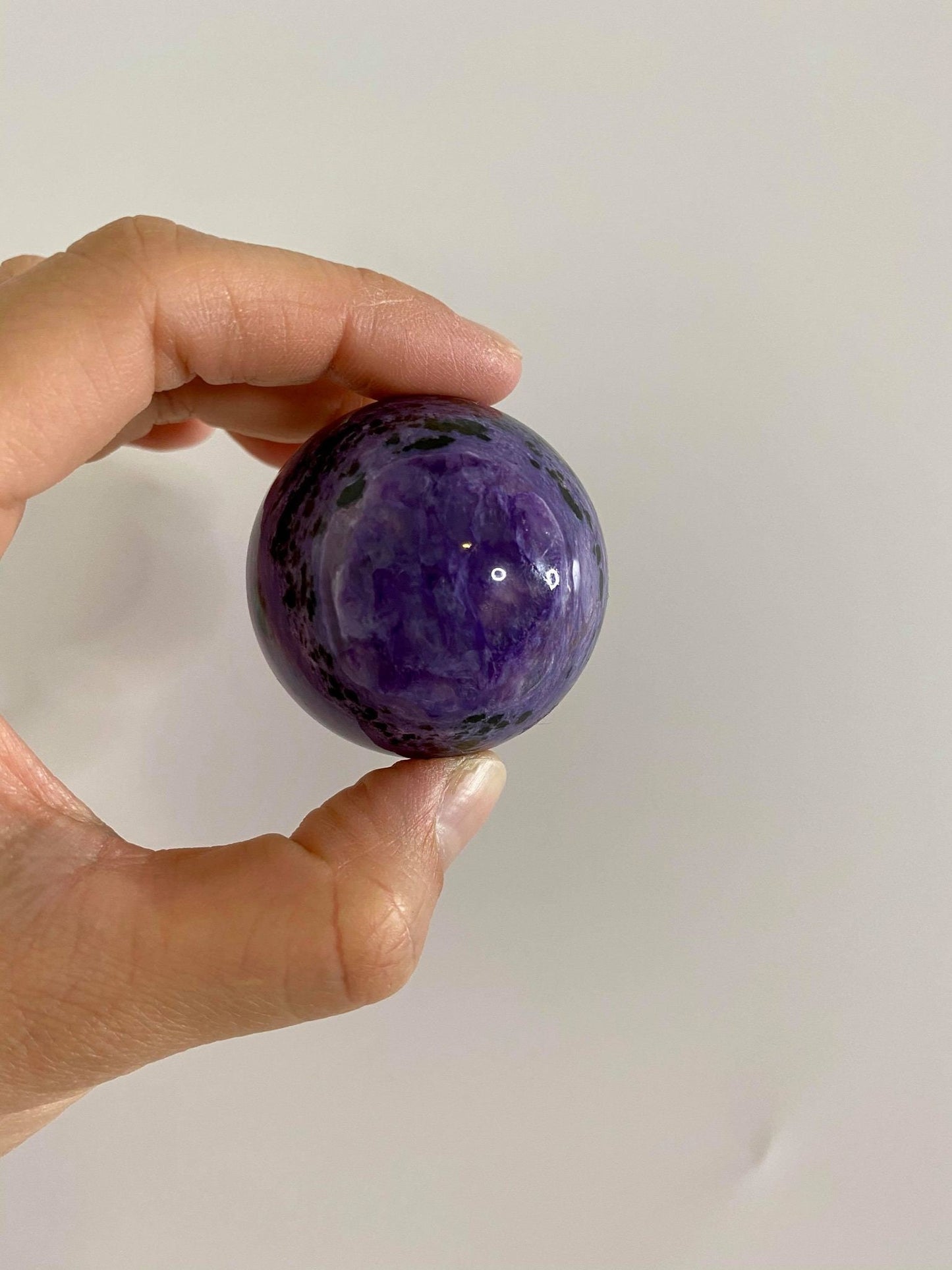 Charoite High Quality Small Sphere