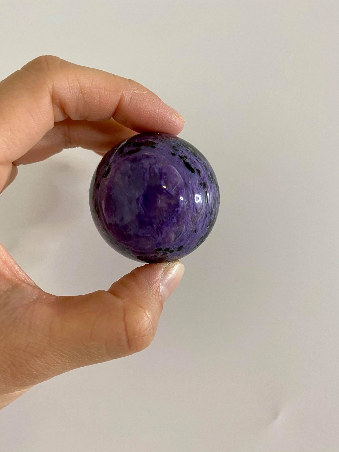 Charoite High Quality Small Sphere