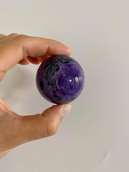 Charoite High Quality Small Sphere