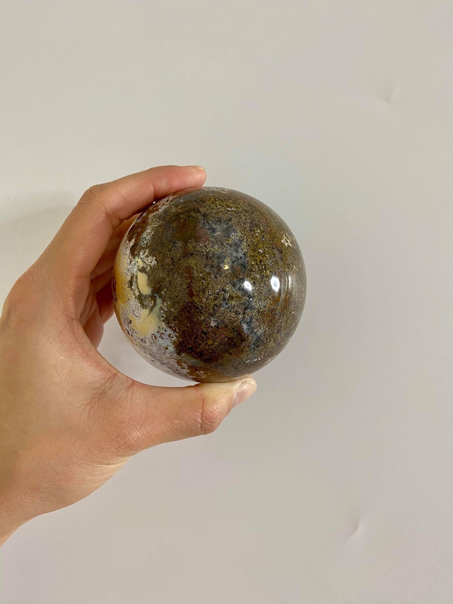 Ocean Jasper Sphere 1 lb 3.1 oz