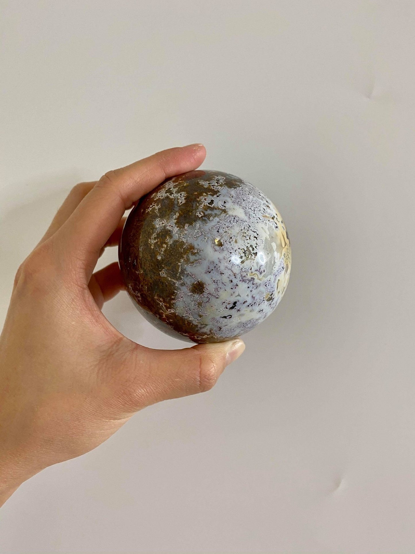 Ocean Jasper Sphere 1 lb 3.1 oz