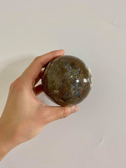 Ocean Jasper Sphere 1 lb 3.1 oz