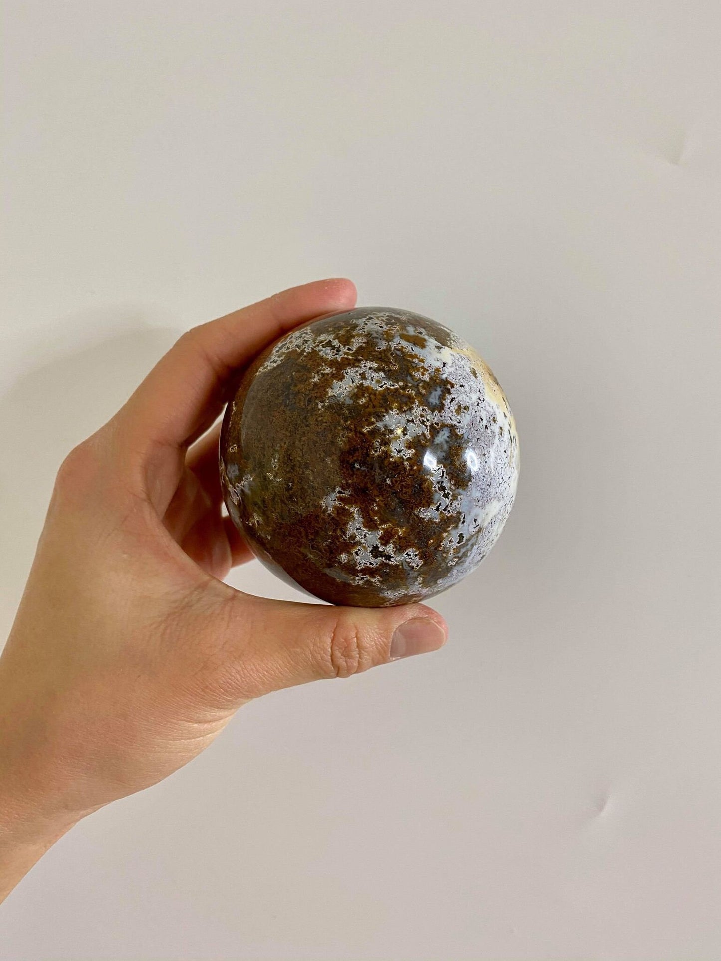 Ocean Jasper Sphere 1 lb 3.1 oz