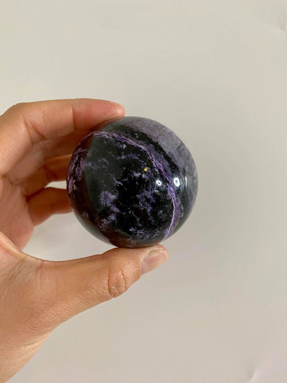 Charoite High Quality Sphere