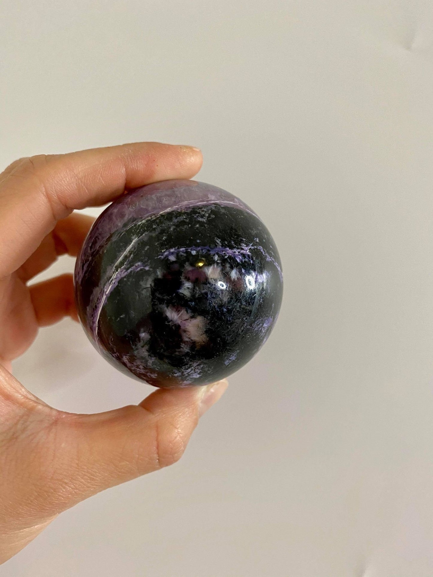 Charoite High Quality Sphere