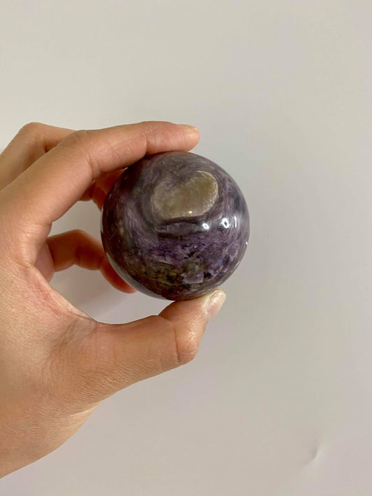 Charoite High Quality Sphere