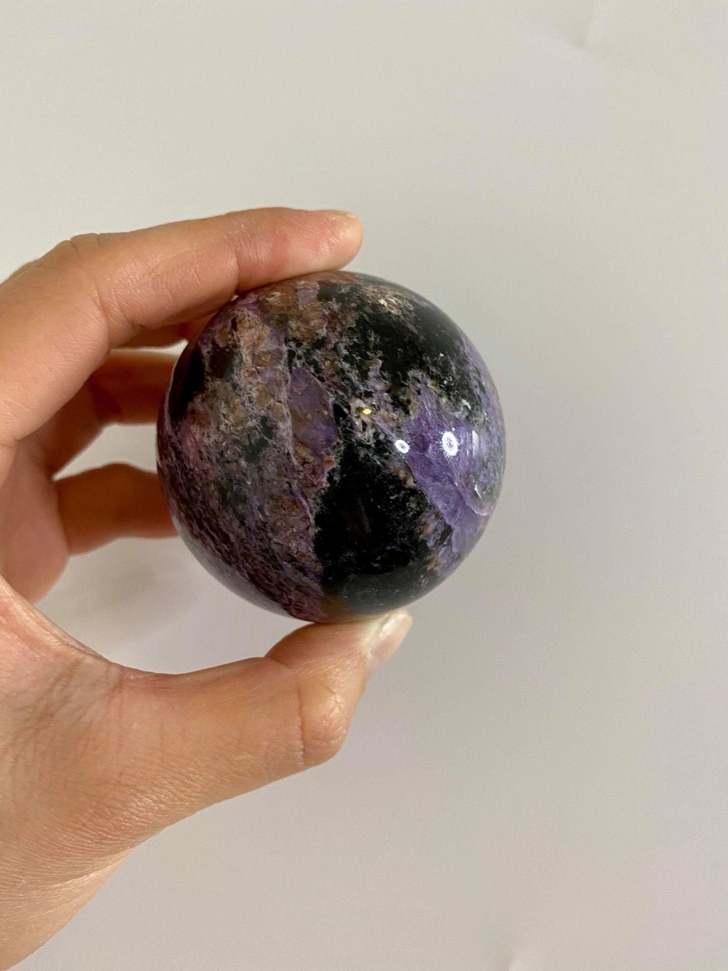 Charoite High Quality Sphere