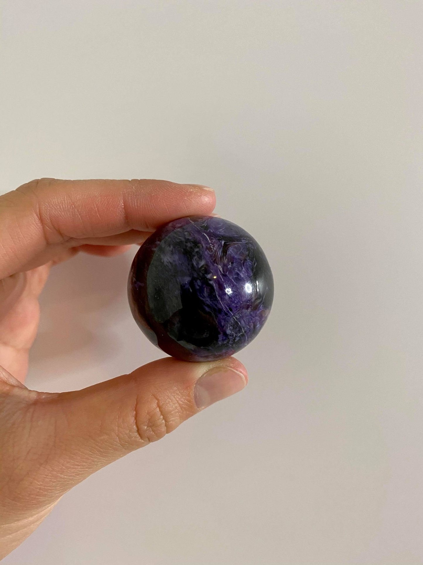 Charoite High Quality Small Sphere