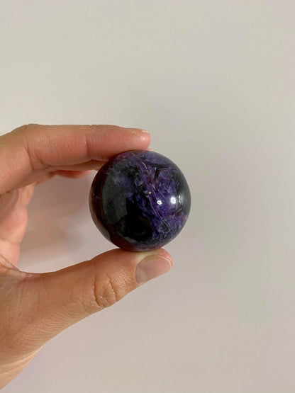 Charoite High Quality Small Sphere