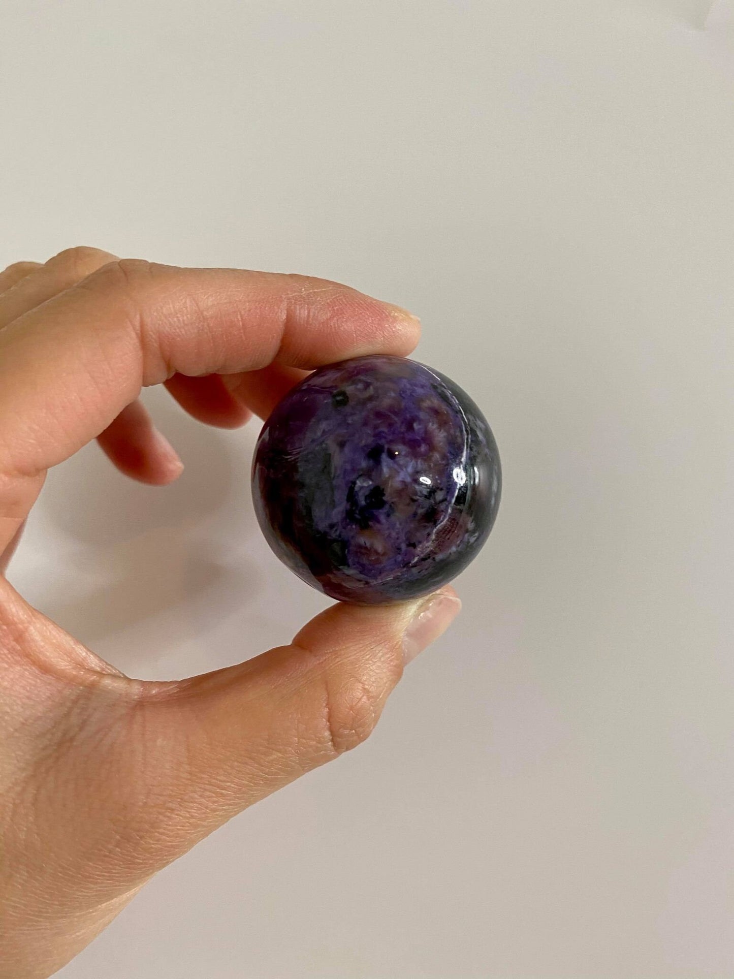 Charoite High Quality Small Sphere