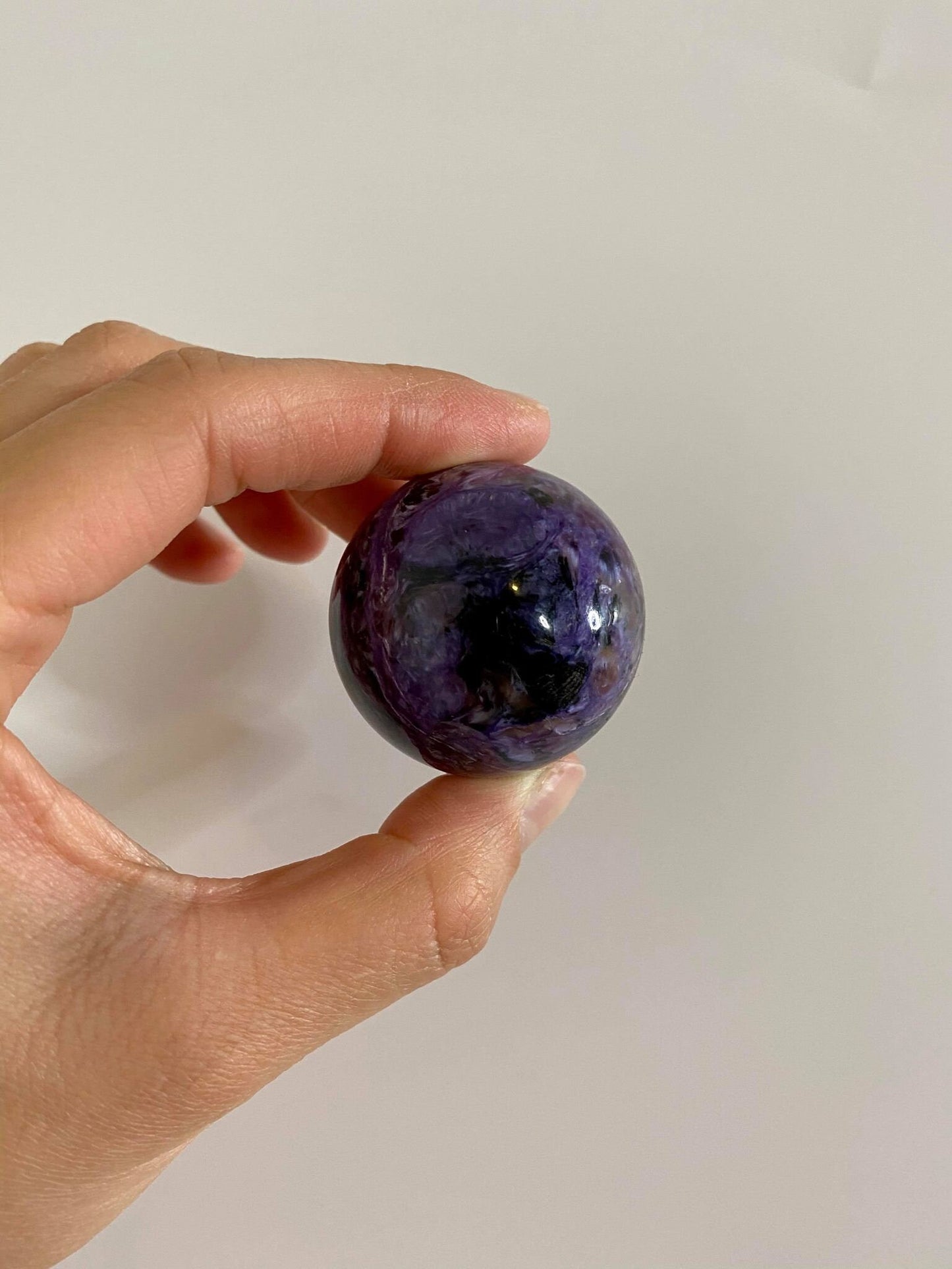 Charoite High Quality Small Sphere