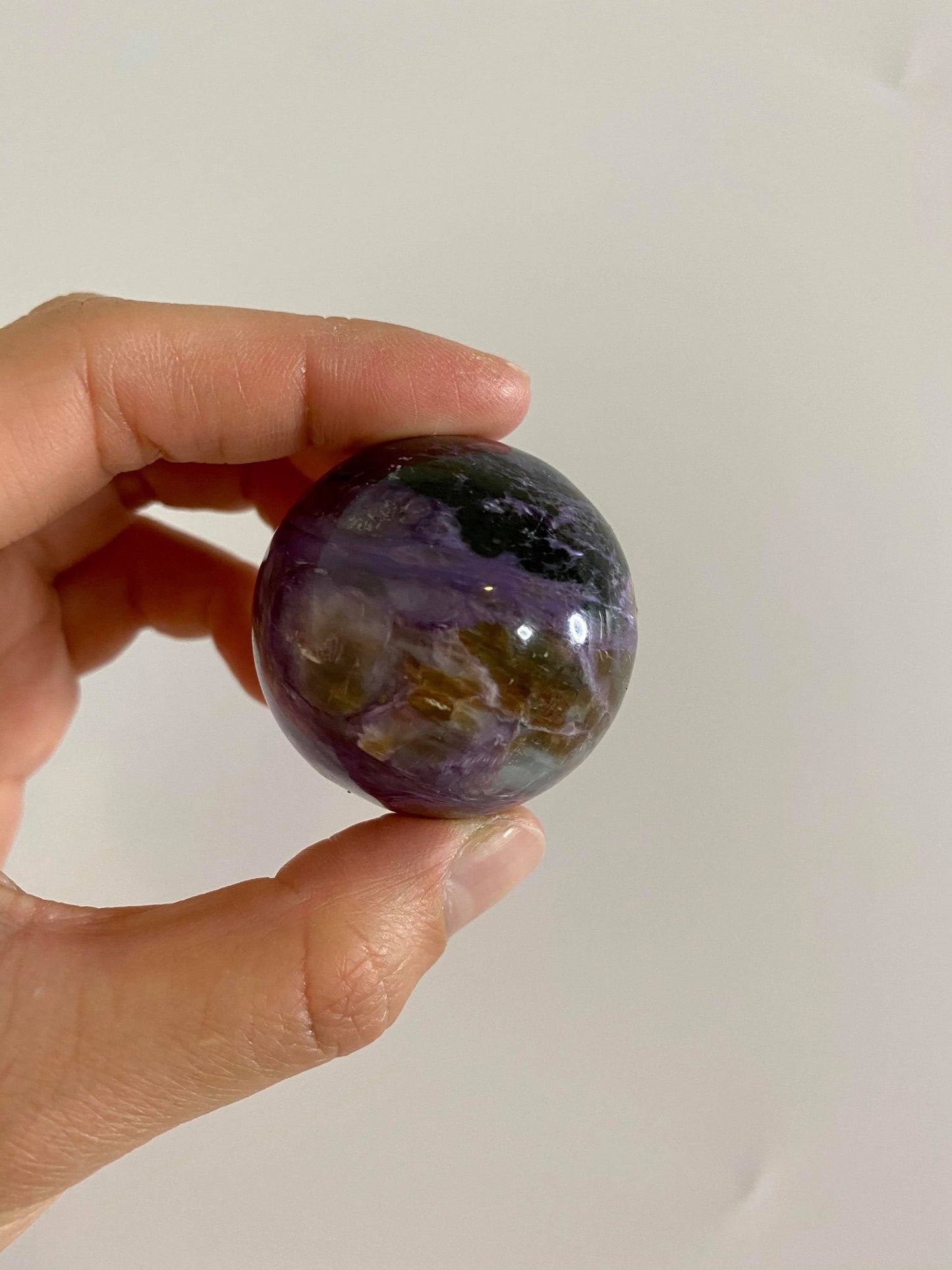 Charoite High Quality Small Sphere