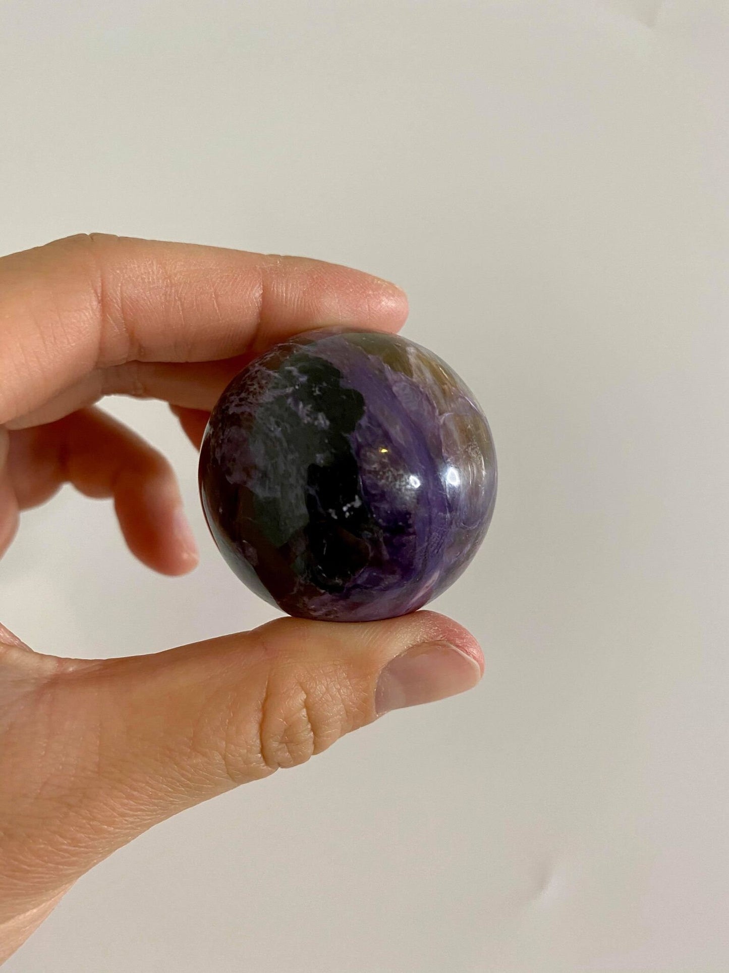 Charoite High Quality Small Sphere