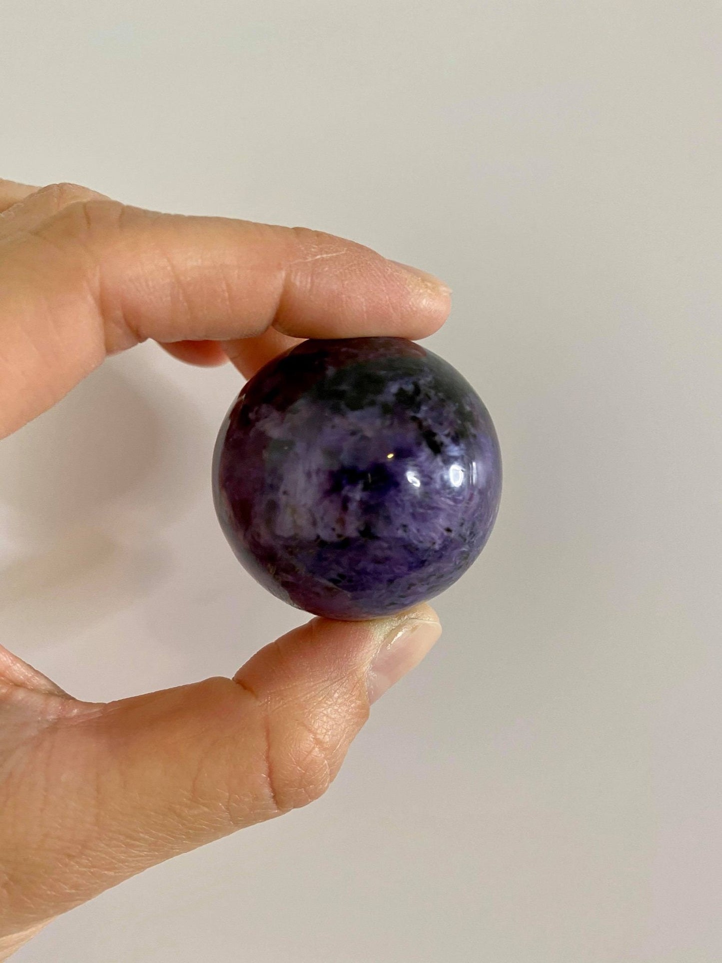 Charoite High Quality Small Sphere