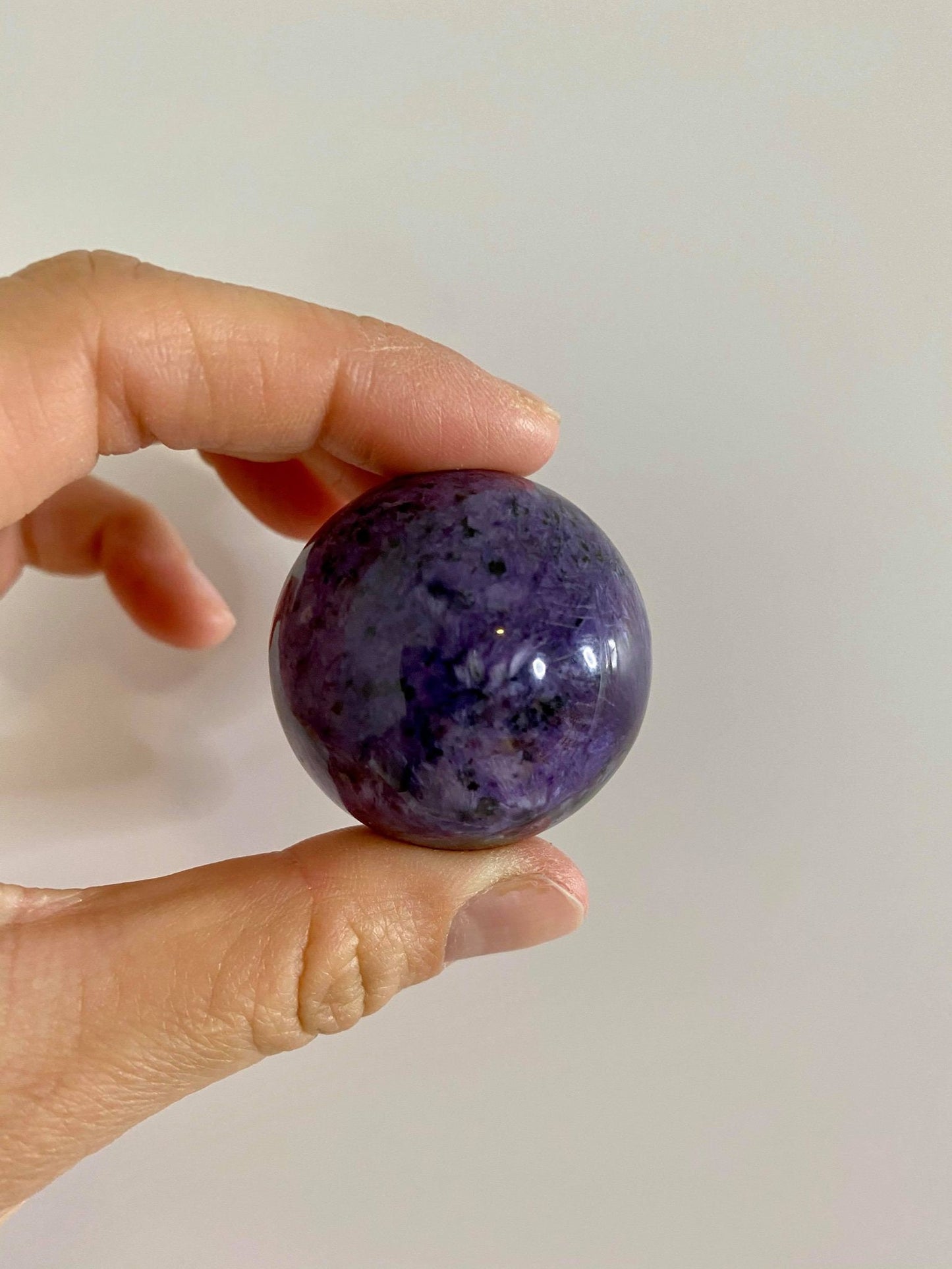 Charoite High Quality Small Sphere