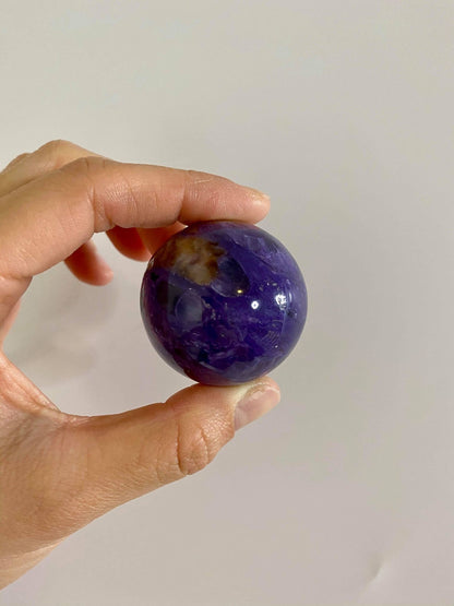 Charoite High Quality Small Sphere