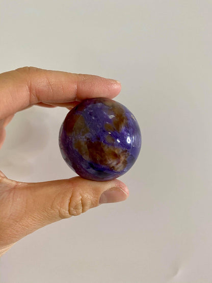 Charoite High Quality Small Sphere