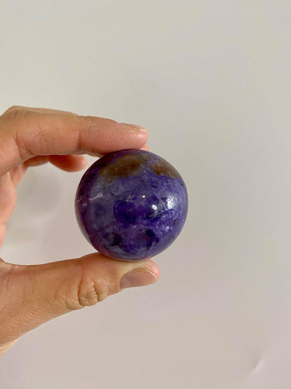 Charoite High Quality Small Sphere