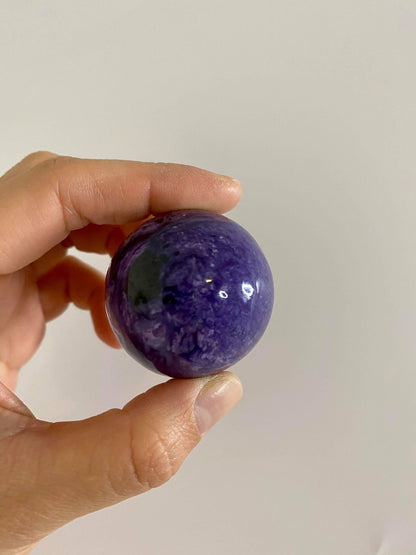 Charoite High Quality Small Sphere