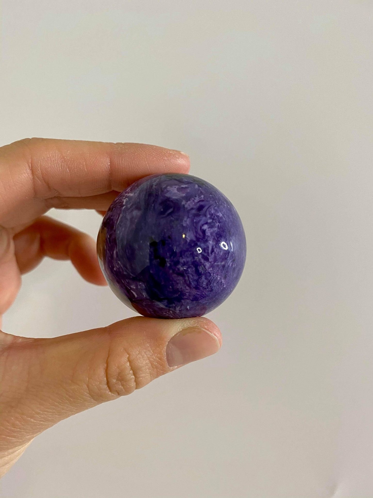 Charoite High Quality Small Sphere