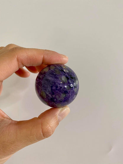 Charoite High Quality Small Sphere