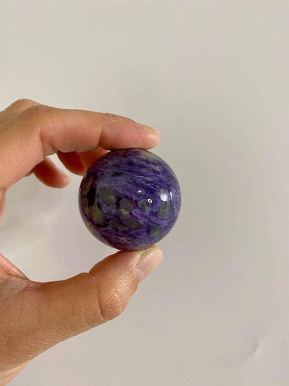 Charoite High Quality Small Sphere