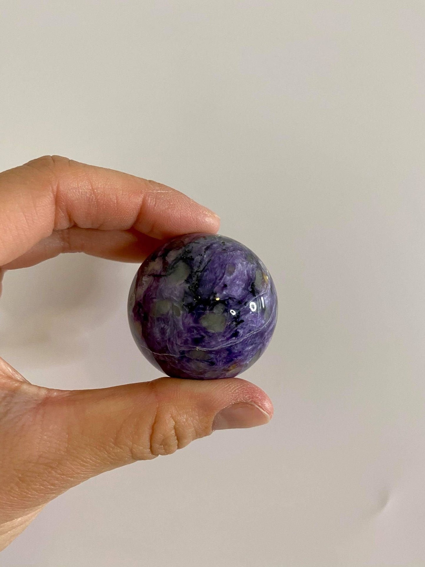 Charoite High Quality Small Sphere