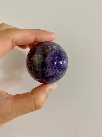 Charoite High Quality Small Sphere