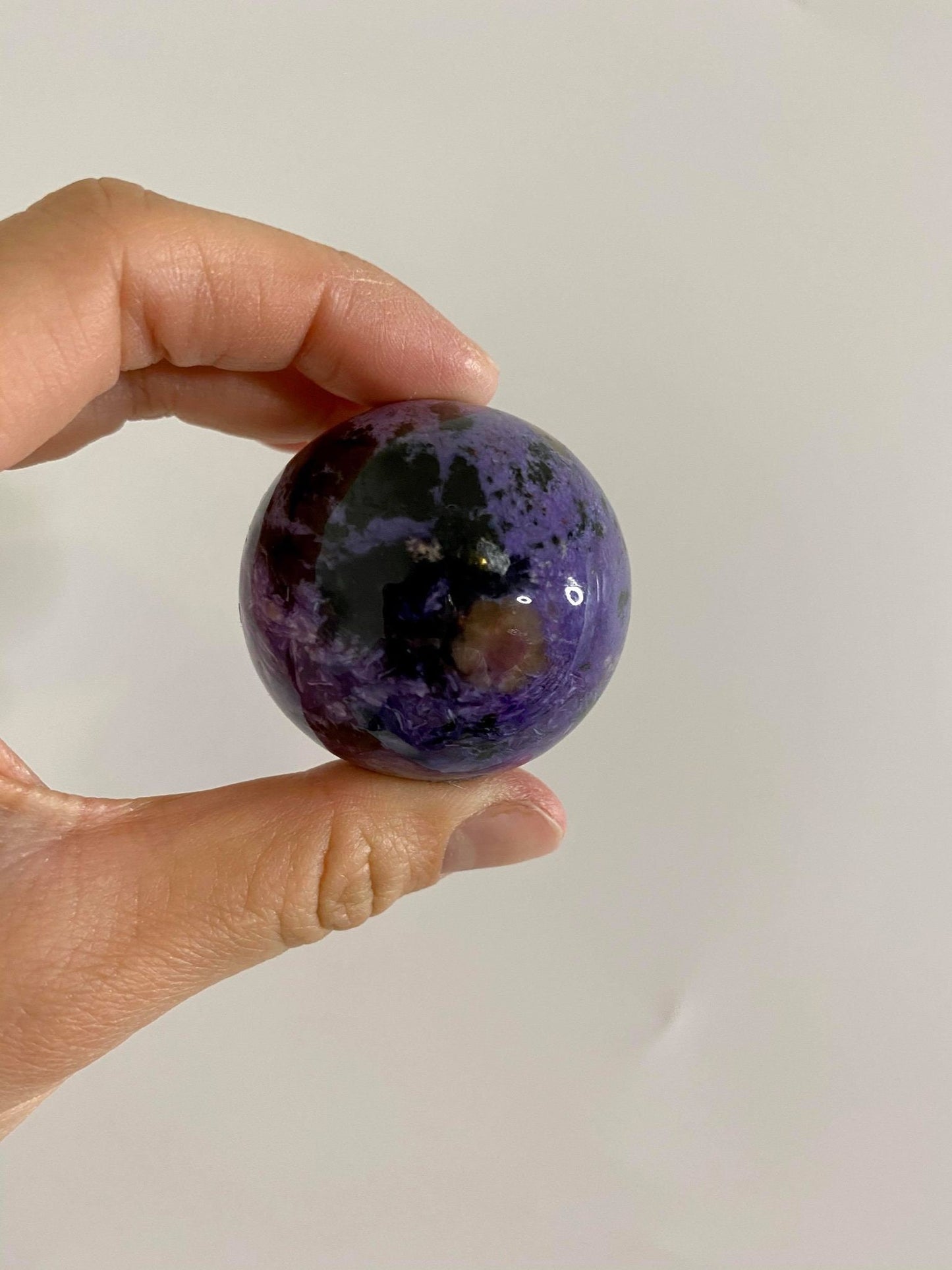 Charoite High Quality Small Sphere