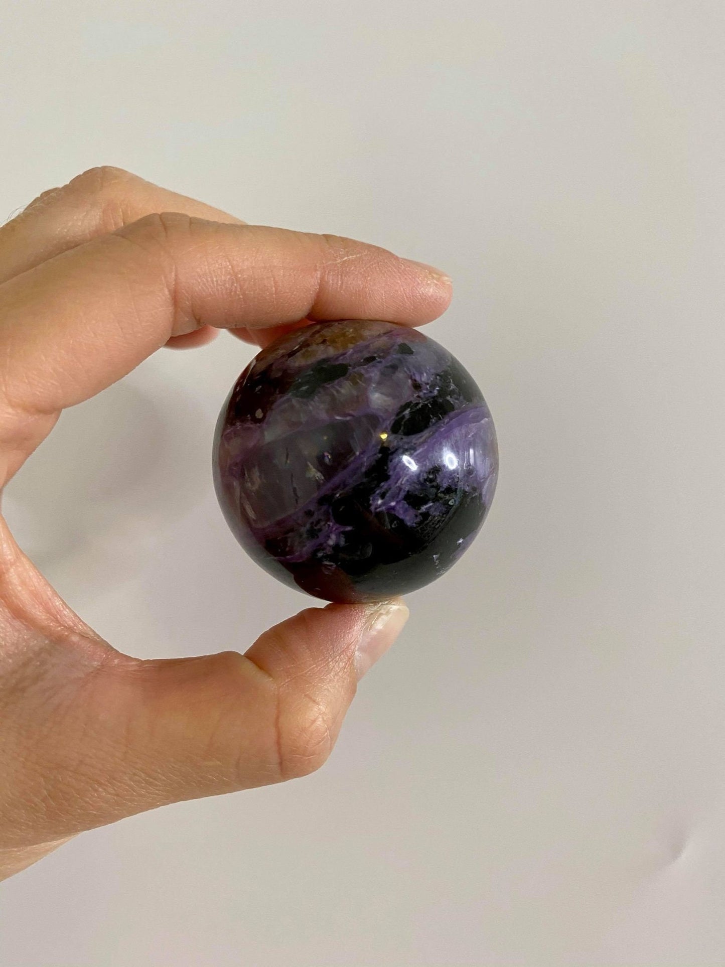 Charoite High Quality Small Sphere