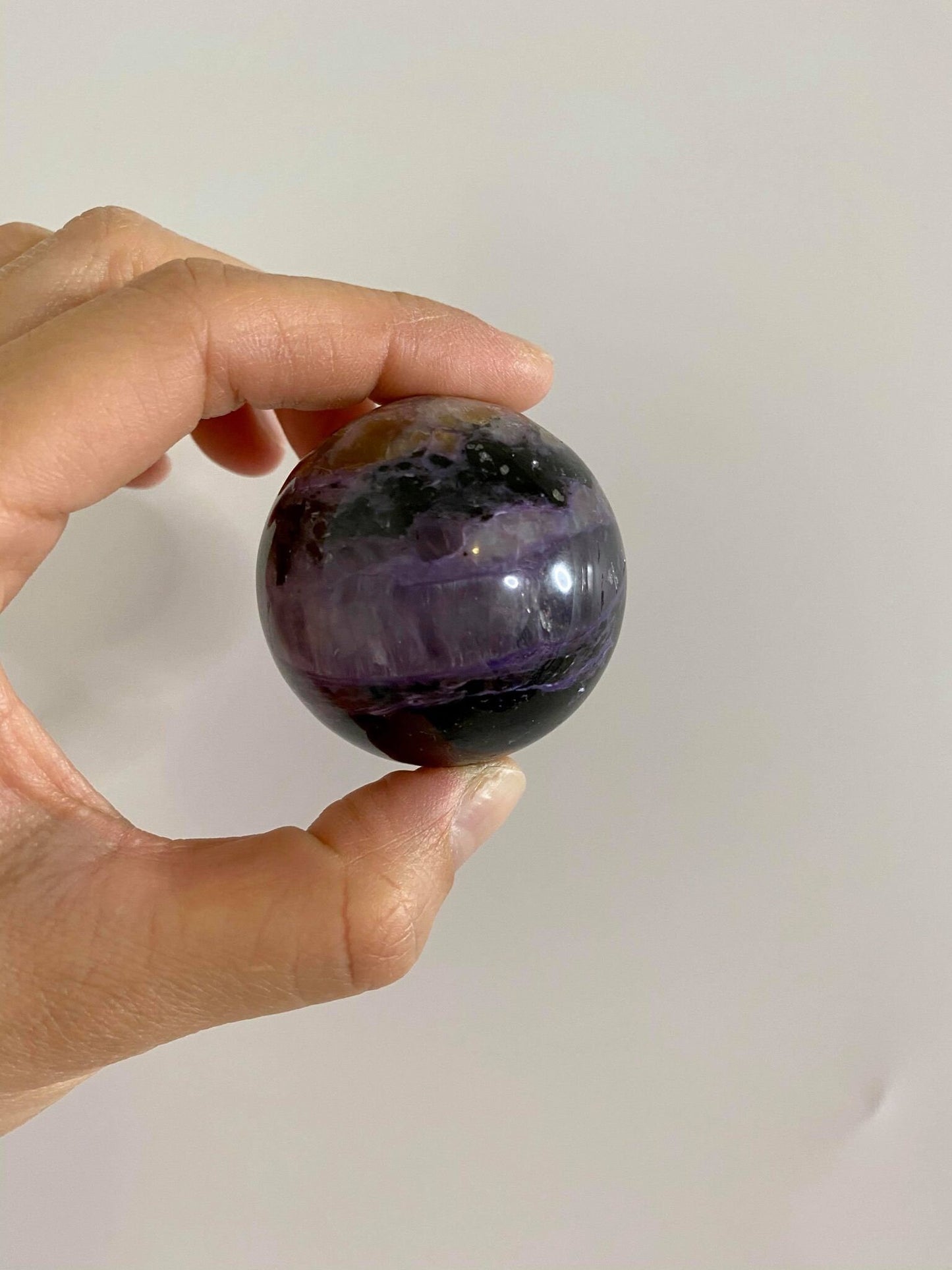 Charoite High Quality Small Sphere