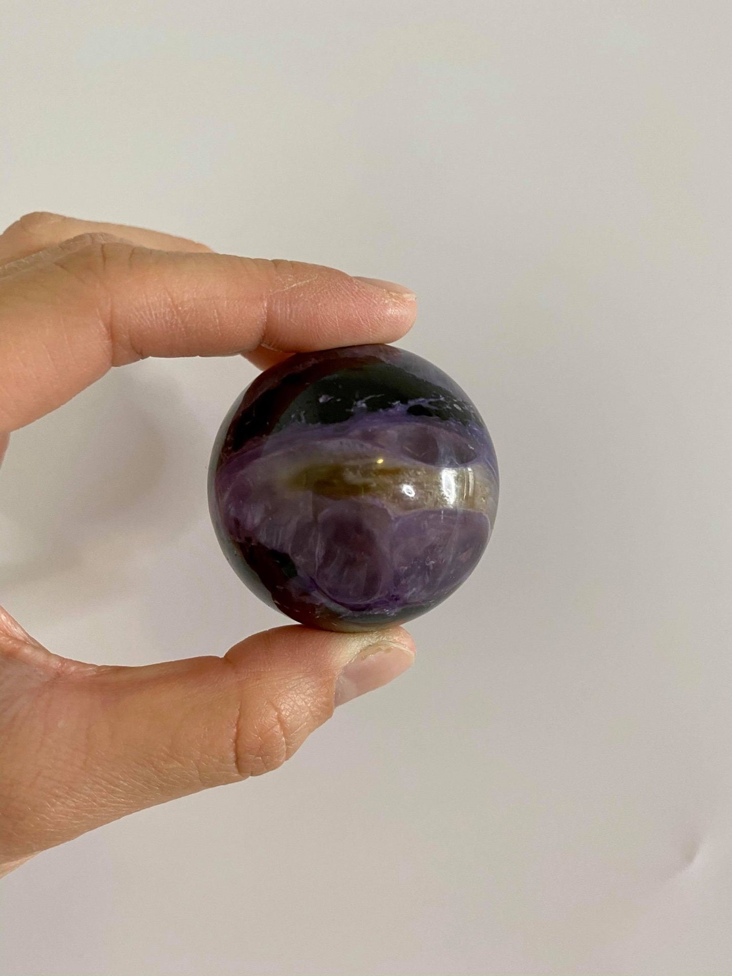 Charoite High Quality Small Sphere