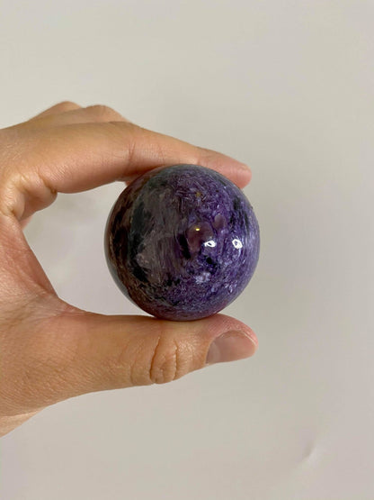 Charoite High Quality Small Sphere