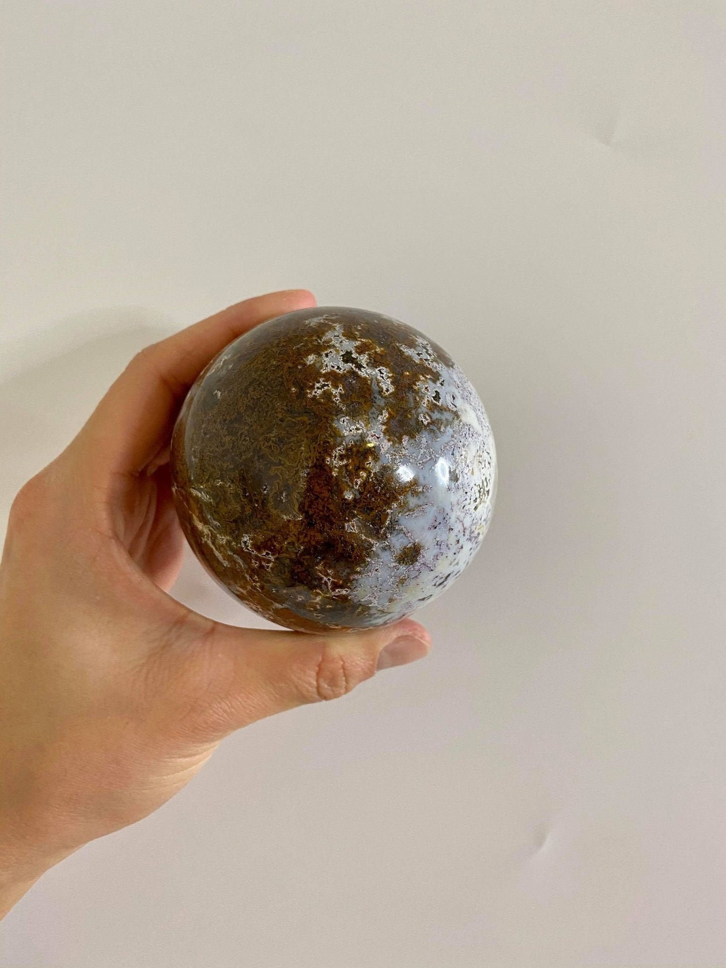 Ocean Jasper Sphere 1 lb 3.1 oz